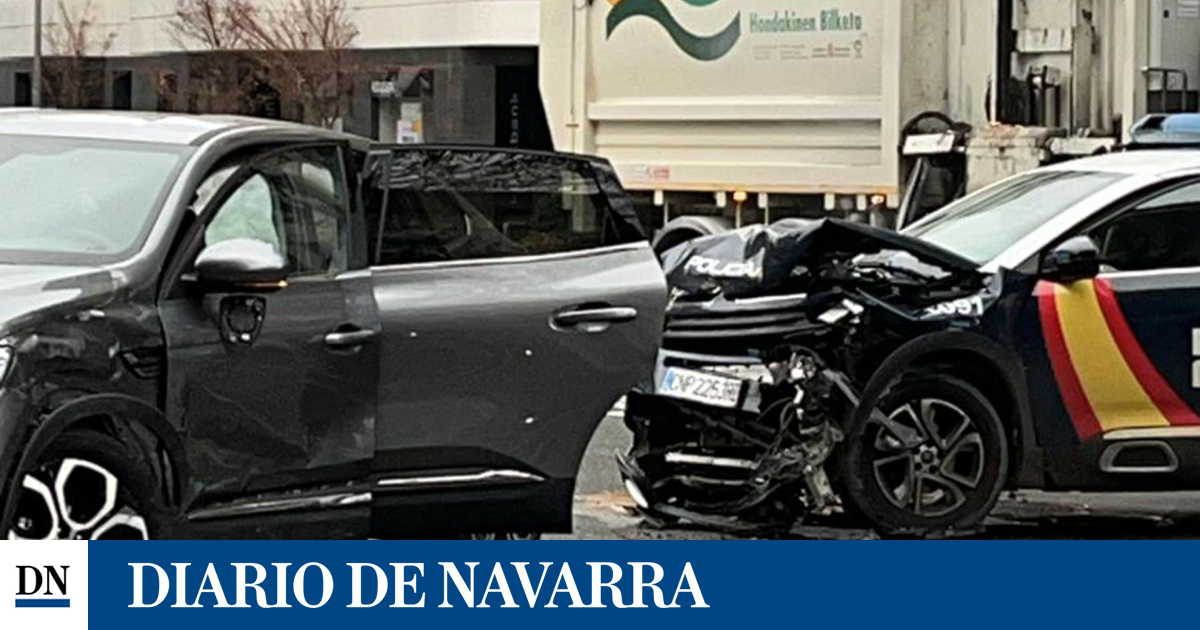 Tres Heridos En Una Colisi N Entre Un Coche Patrulla Y Un Turismo En La