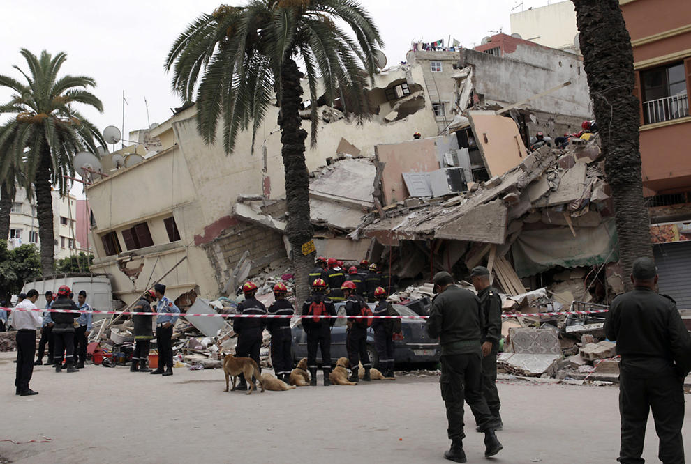 Ocho Muertos Por El Derrumbe De Tres Edificios En Marruecos