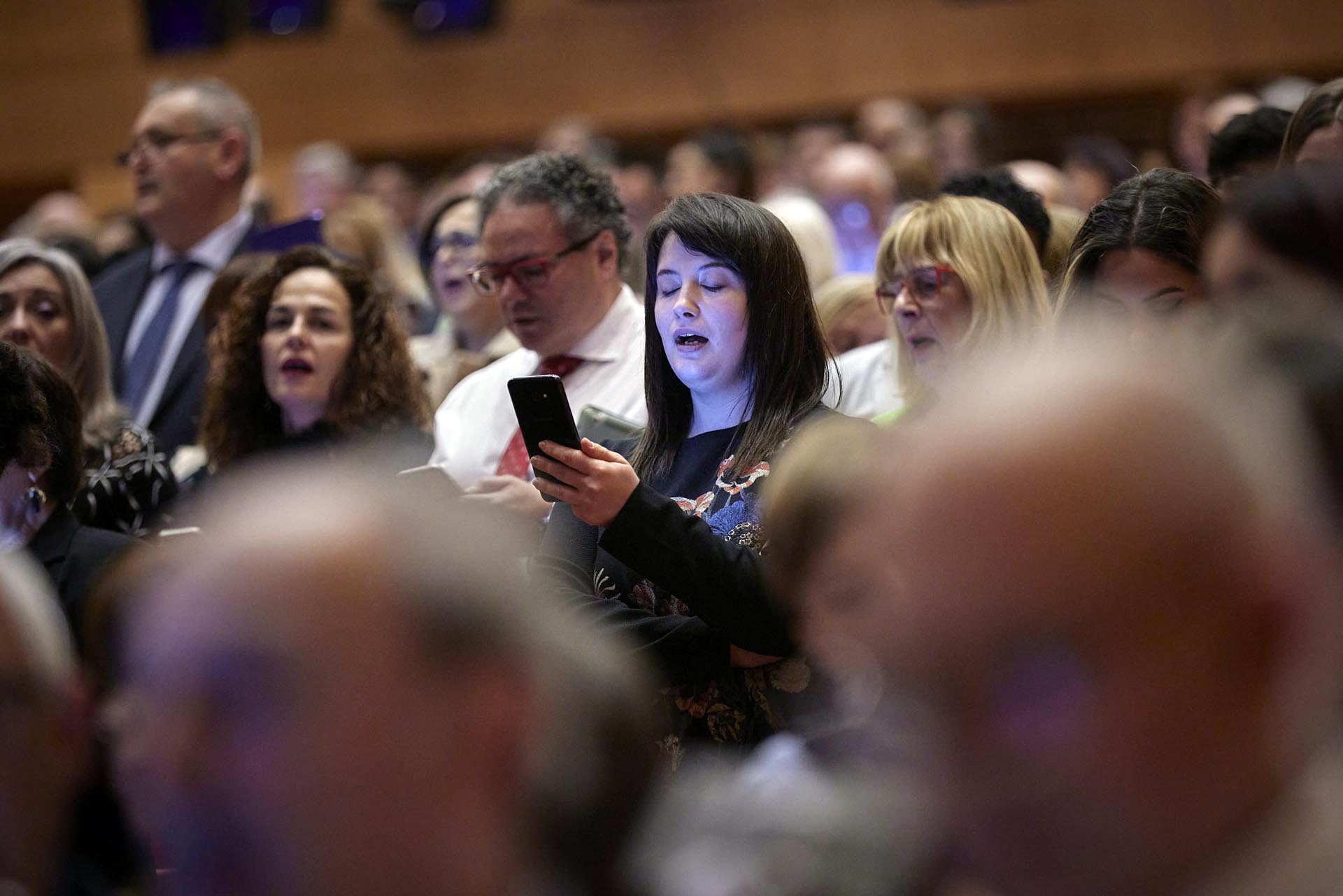 Im Genes De La Asamblea De Circuitos Organizada En Pamplona Por Los