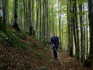 Irati a ciegas: ¿Es posible disfrutar de un bosque sin verlo?