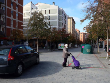 Así se viven los límites de velocidad en cuatro calles de Pamplona