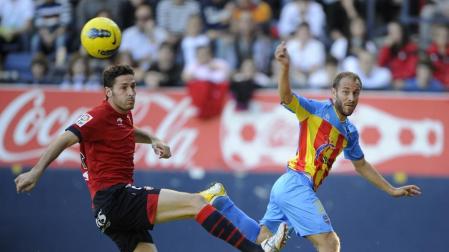 Imágenes del partido que ha enfrentado a Osasuna y al Levante en el Reyno de Navarra