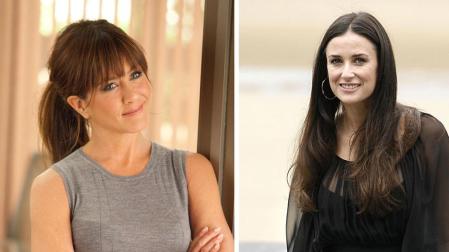 Demi Moore se consuela con Jennifer Aniston