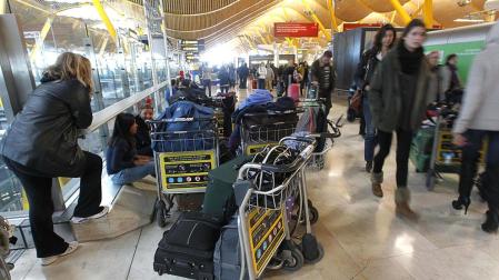Iberia cancela 44 vuelos en la primera jornada de huelga de pilotos
