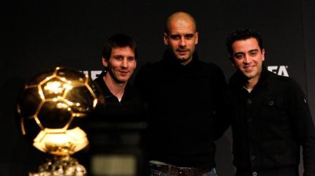 Messi gana  su tercer Bal&oacute;n de Oro consecutivo