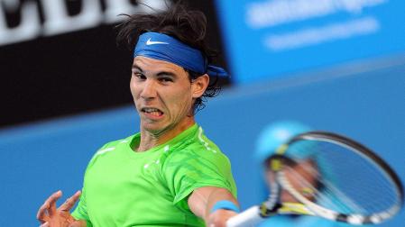 Nadal se estrena con &eacute;xito en el primer 'grande' de la temporada