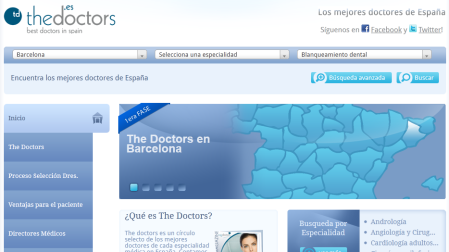 Profesionales de la medicina en Espa&ntilde;a se aglutinan en la web 'The Doctors'