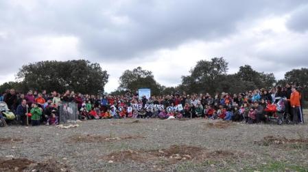 Fiesta del &aacute;rbol del Oinez Basoa en Tafalla