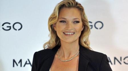 Kate Moss, de negro y marfil para la nueva colecci&oacute;n de Mango
