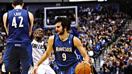 Los Timberwolves de Rubio amargan las celebraciones por el t&iacute;tulo de Dallas Mavericks