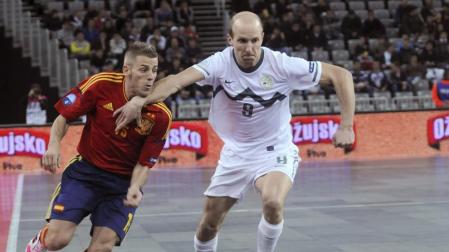 Espa&ntilde;a arranca con un trabajado triunfo ante Eslovenia (4-2)