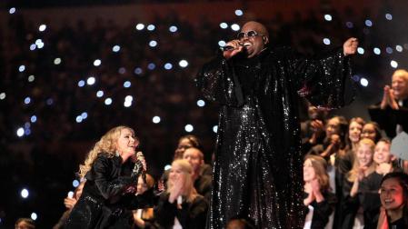 Madonna, en un concierto