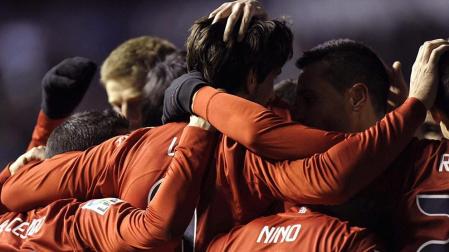 Imagen del Osasuna - Barcelona jugado en el Reyno de Navarra