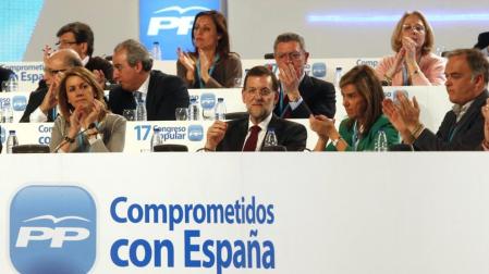 En el Congreso del PP en Sevilla