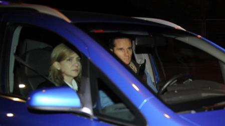 I&ntilde;aki Urdangarin y la Infanta Cristina ya est&aacute;n en Palma