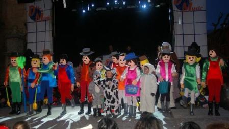 El grupo de niños que ganó el concurso. 	JAVIER LABEAGA PELLEJERO