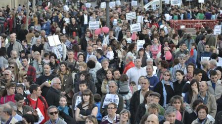 Cientos de personas, por los derechos de las personas con discapacidad