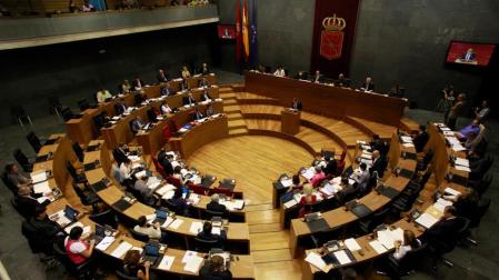 En un pleno en el Parlamento de Navarra