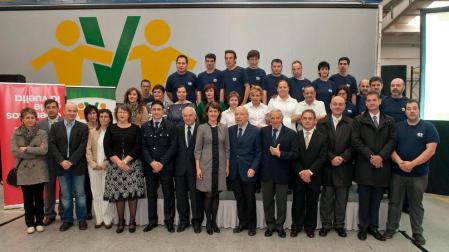 Empleados de Varazdin, este martes