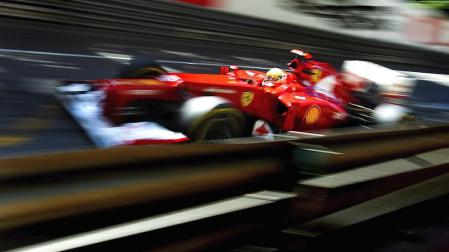 Alonso, satisfecho con el Ferrari