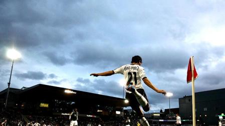 Triunfo por la m&iacute;nima del Valencia contra Portland Timbers (1-0)