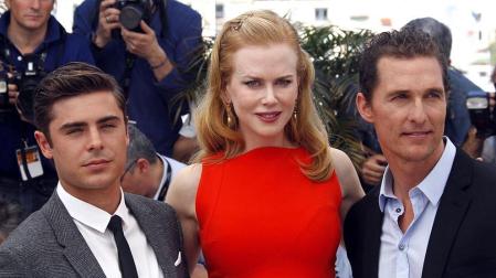 Nicole Kidman presentó  "The Paperboy" con Matthew McConaughey, Zac Efron y John Cusack.