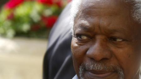 Kofi Annan desaprueba una intervención militar en Siria