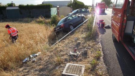 Fallece un peatón de 70 años atropellado en Marcilla