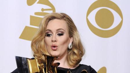 Adele, la artista m&aacute;s escuchada en Spotify