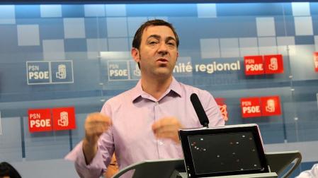 Roberto Jiménez ha comparecido en el comité regional celebrado este sábado en Pamplona