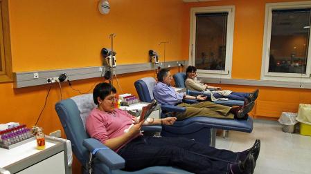 Llamamiento para donar sangre