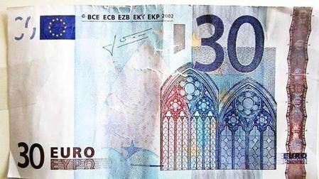 ¿Tiene cambio de 30 euros?