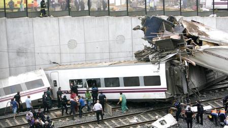 Un tren Alvia que unía Madrid y Ferrol ha descarrilado este miércoles cerca de Santiago de Compostela