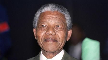 Imágenes de la vida del líder del Apartheid, Nelson Mandela, fallecido a los 95 años en su domicilio de Johannesburgo.