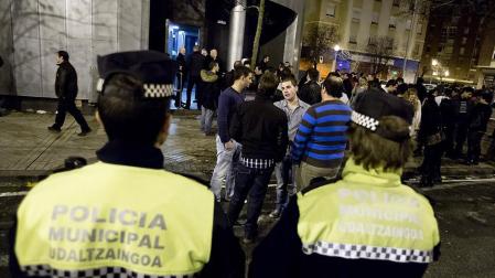 Denunciado uno de cada tres locales inspeccionados por aforo en Pamplona