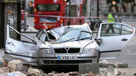 Dos muertos en otra noche de temporal en el Reino Unido