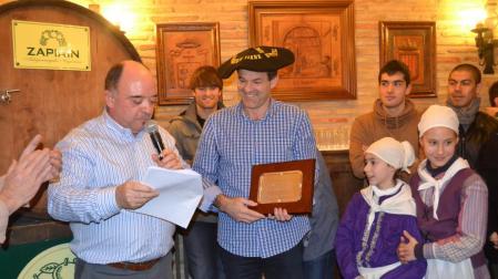 'Txotx' en casa Armend&aacute;riz