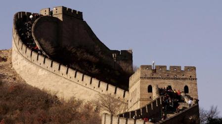 China permitirá pintadas en un tramo de Gran Muralla