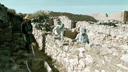 Ruinas en Despoblado de Rada. Archivo DN