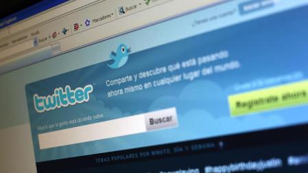 Captura de pantalla de la p&aacute;gina de twitter