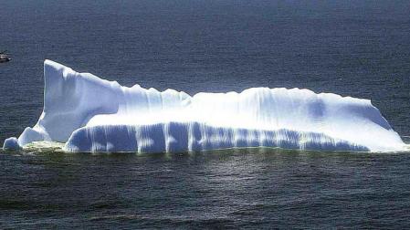 T&eacute;mpanos de hielo a la deriva reducen las especies marinas