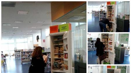 La nevera de la Biblioteca de Yamaguchi, un punto para refrescar las lecturas