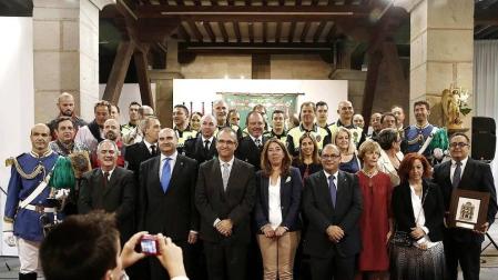 Medallas y distinciones en el Día de la Policía Municipal de Pamplona