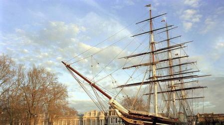 El Cutty Sark, velero del siglo XIX, sufre un nuevo incendio