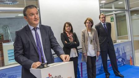 Mutua Navarra ha presentado su nuevo Laboratorio de Biomecánica en un acto de inauguración celebrado en su sede de Landaben.