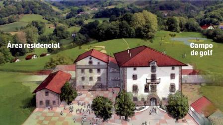 El nuevo hotel y campo de golf de Lekaroz generará 100 empleos