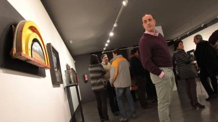 El pintor navarro Joseja Casado muestra sus paisajes en Tudela