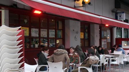 En la cafetería de Pio, la pasada semana