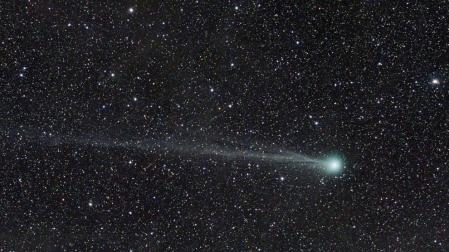 El cometa Lovejoy, visto desde España en su máximo brillo