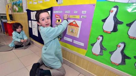 El centro escolar de Burlada protagoniza el 'Cole a cole' del Diario Escolar del 3 de febrero de 2015.